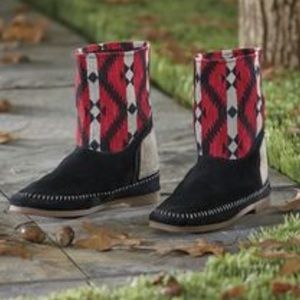 Mojo Moxy Southwest Comfy Boho Boots NWT Sz 9.5 M